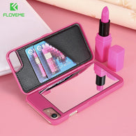 iPhone Wallet Case with Mirror